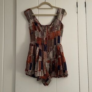 Vanessa Mooney Elisabeth Romper Dress